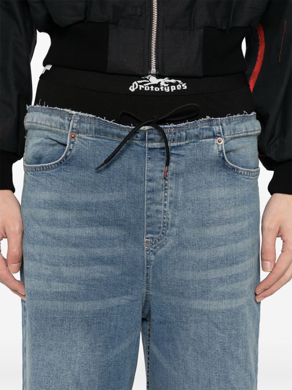 waistband jeans