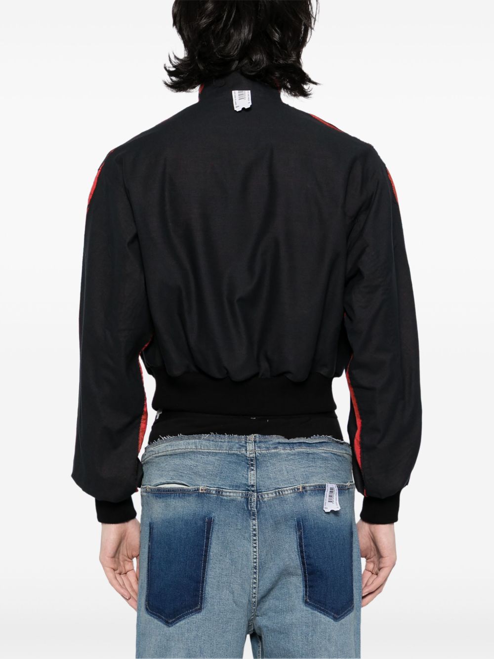 distressed jacket