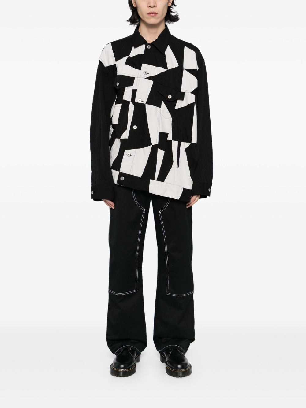 patchwork jacket