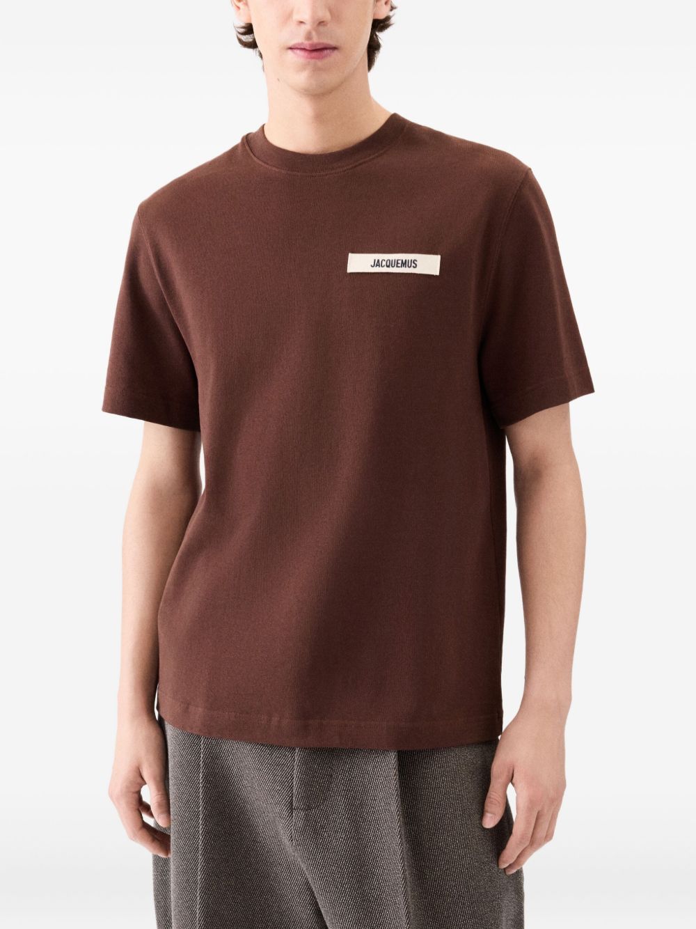 logo-patch t-shirt