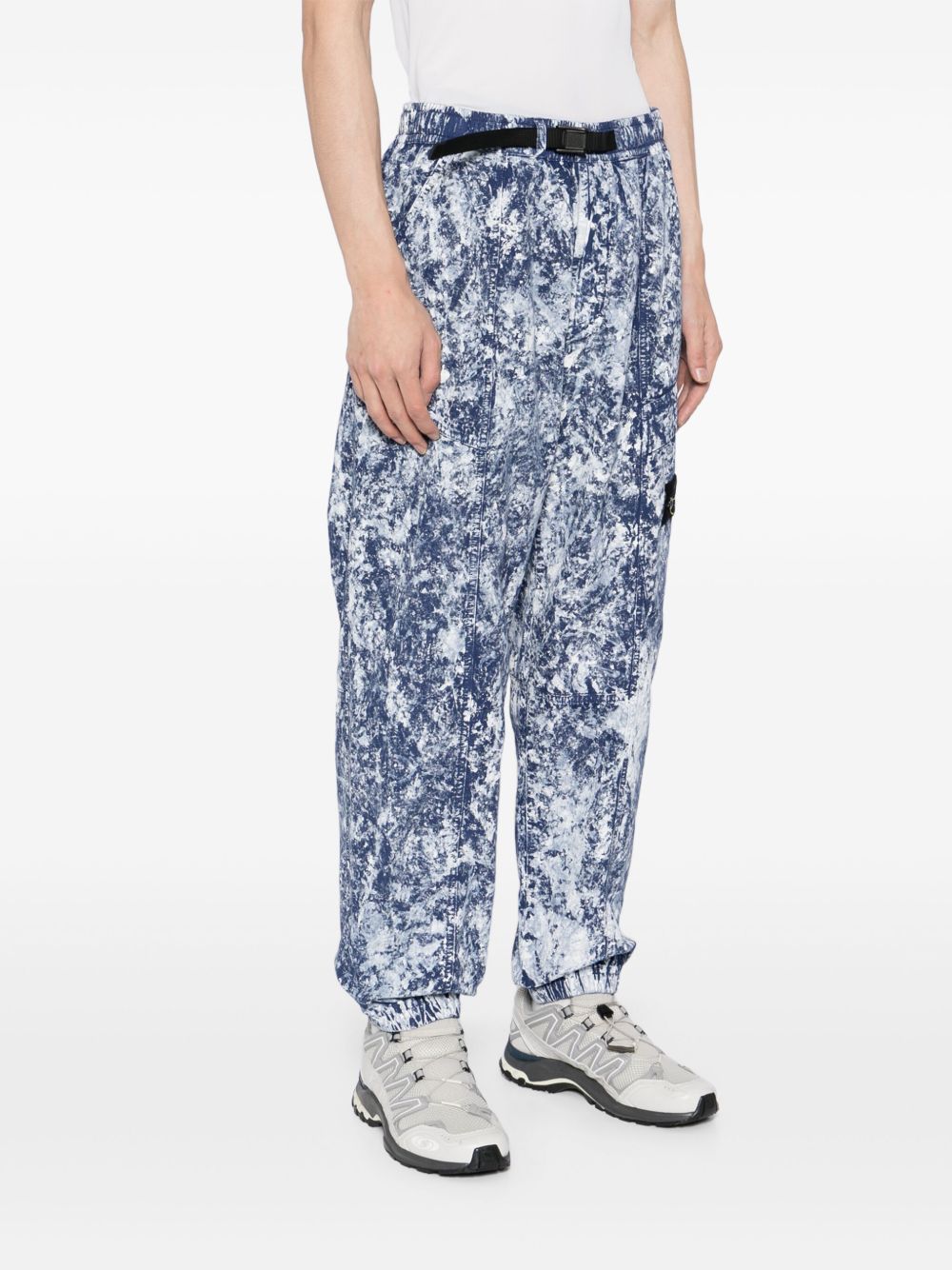 printed cargo pants
