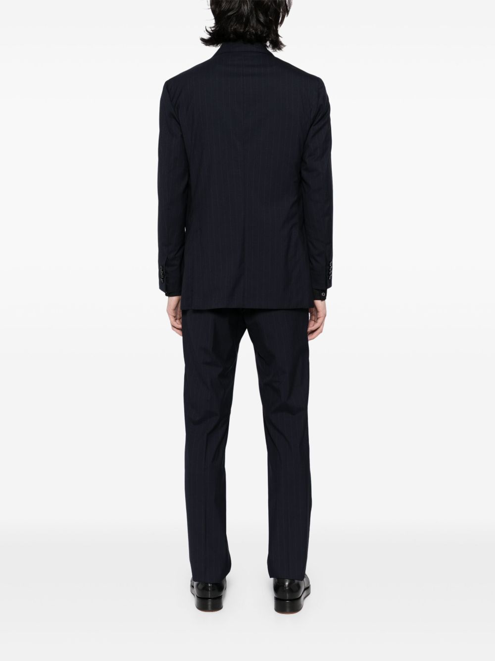 pinstripe suit