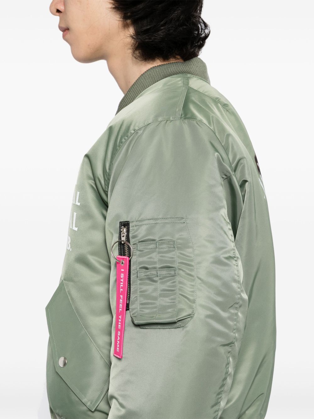 Welcome To The Club MA-1 jacket
