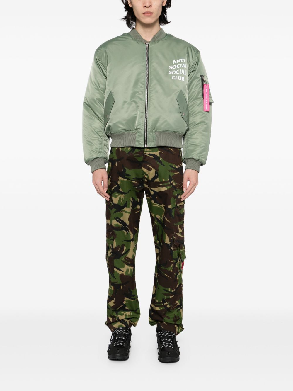 Welcome To The Club MA-1 jacket