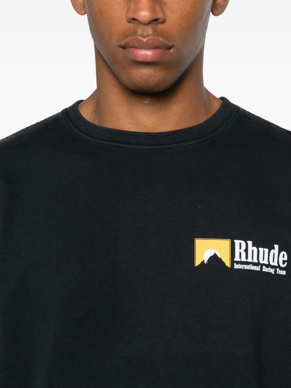 logo-print T-shirt