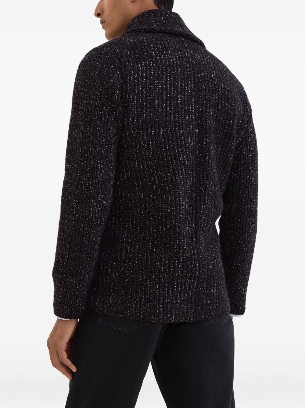 silk-blend cardigan
