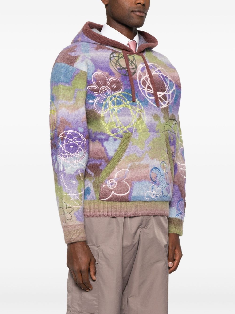 x Futura 2000 drawstring hoodie