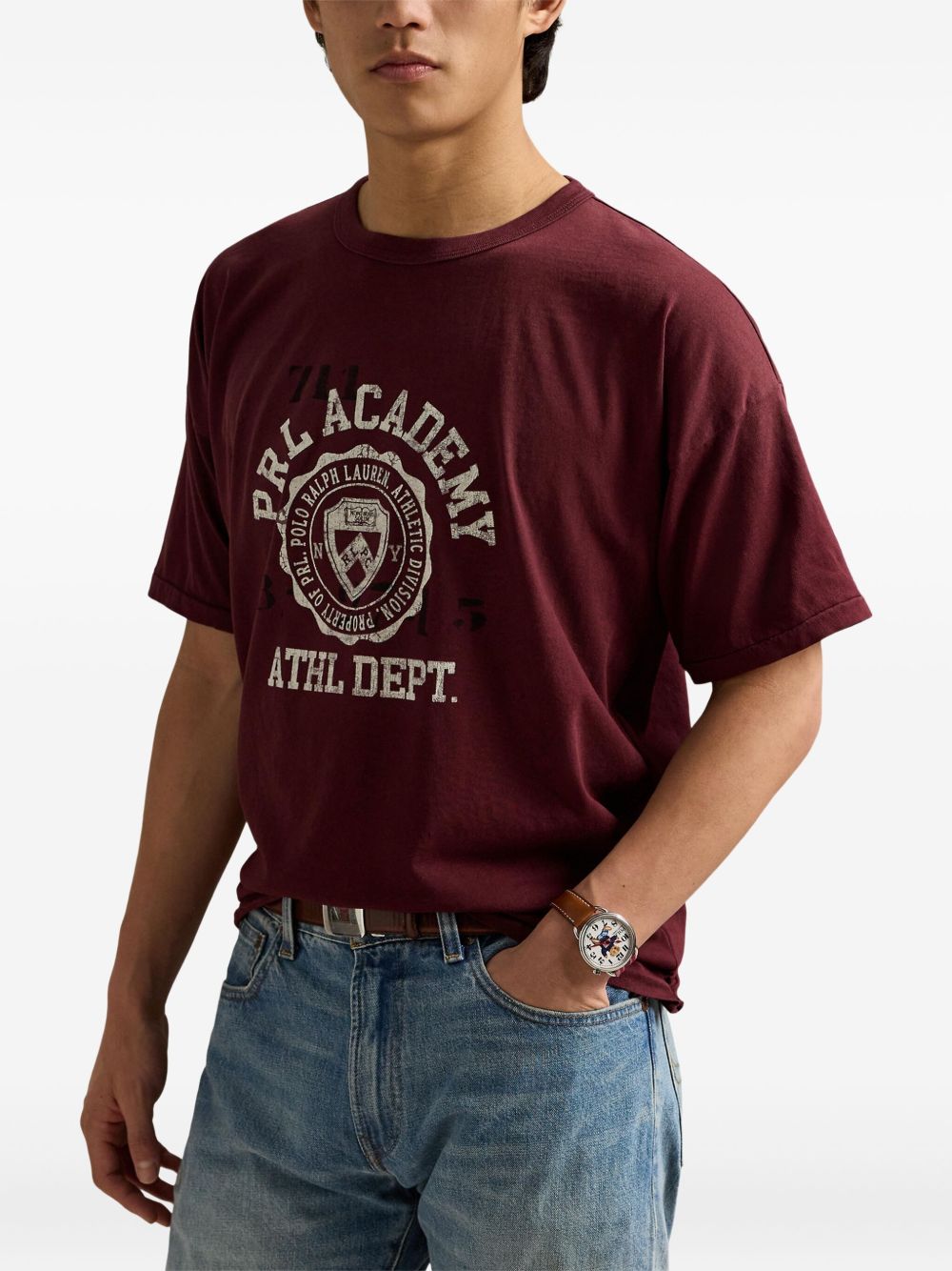 graphic-print crew-neck T-shirt