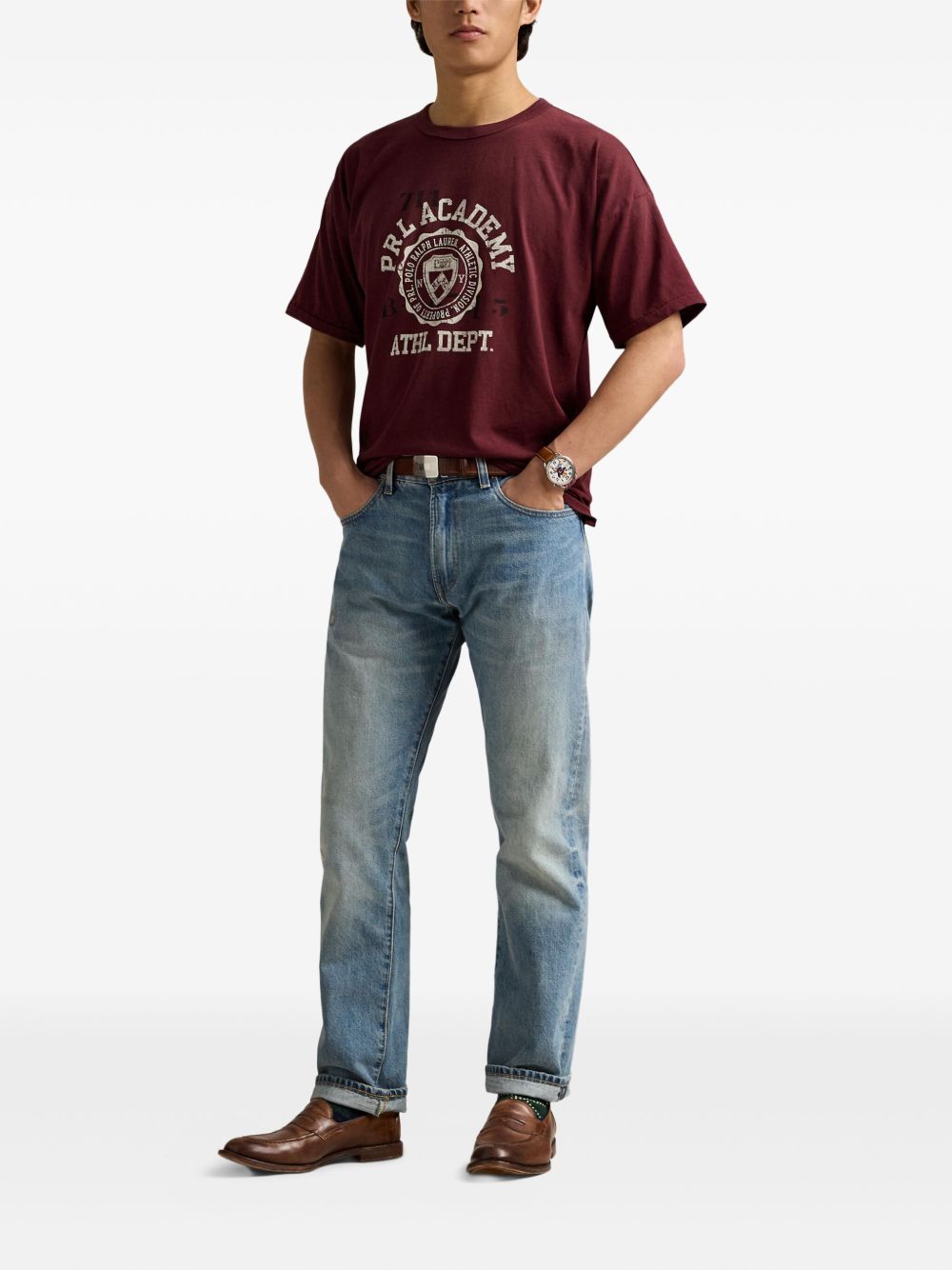 graphic-print crew-neck T-shirt