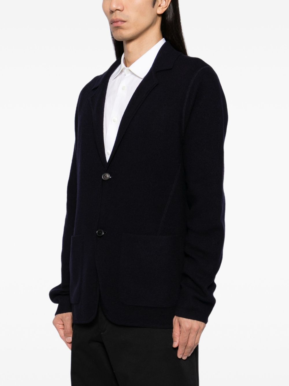 knitted blazer