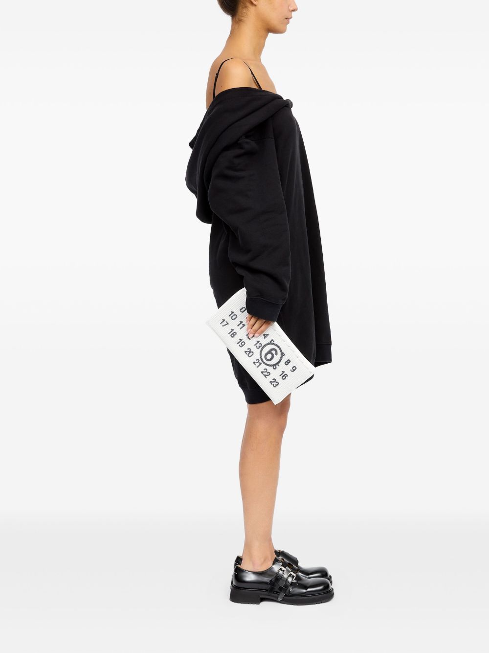 Numeric clutch bag