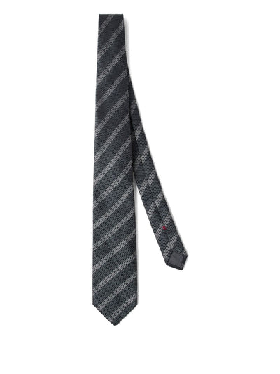 Striped Silk Tie