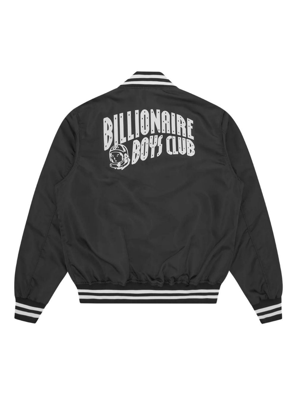 logo-print varsity jacket