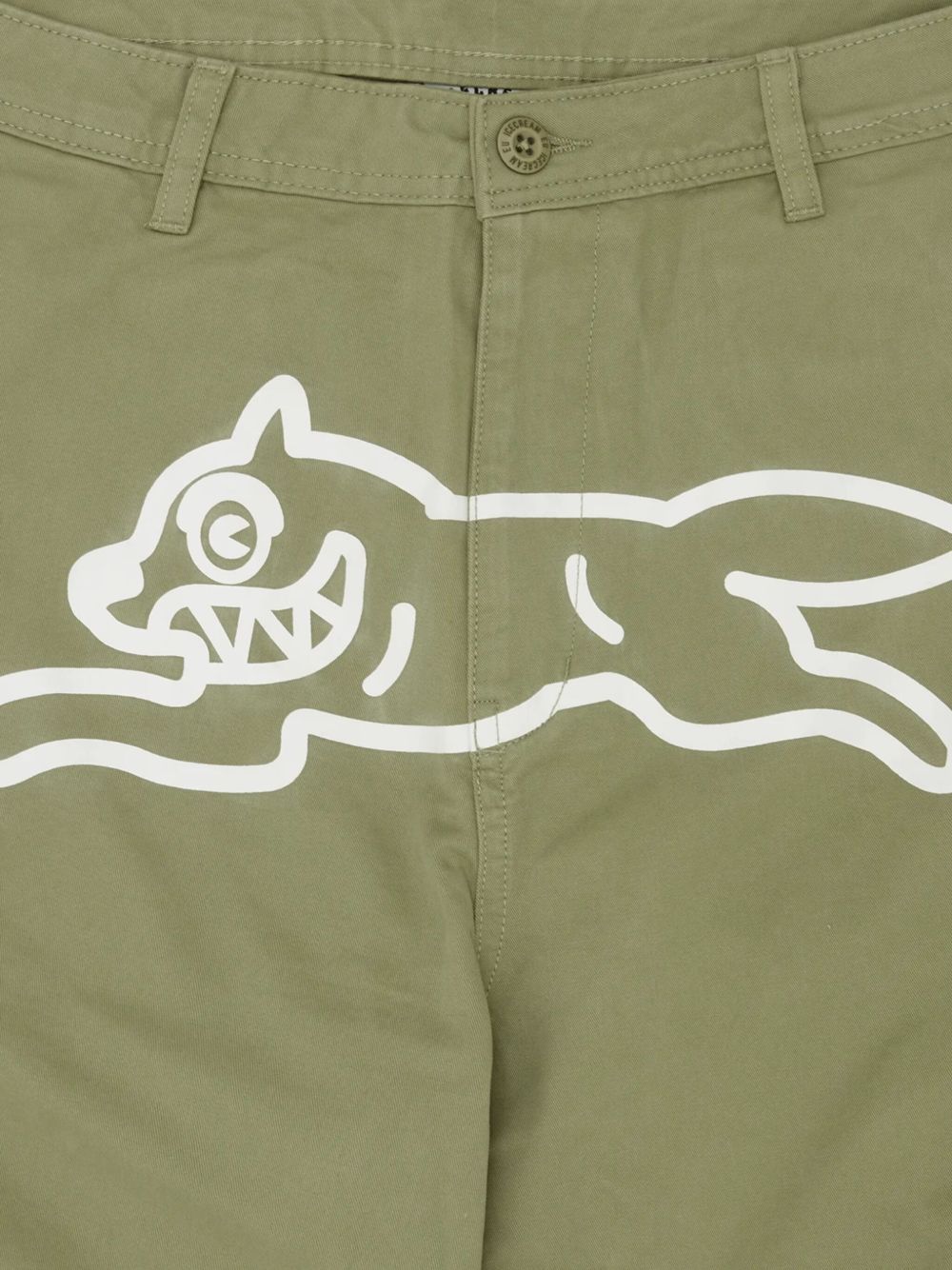 graphic-print cargo trousers