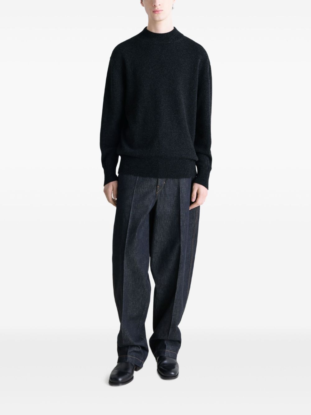MOCK NECK SWEATER