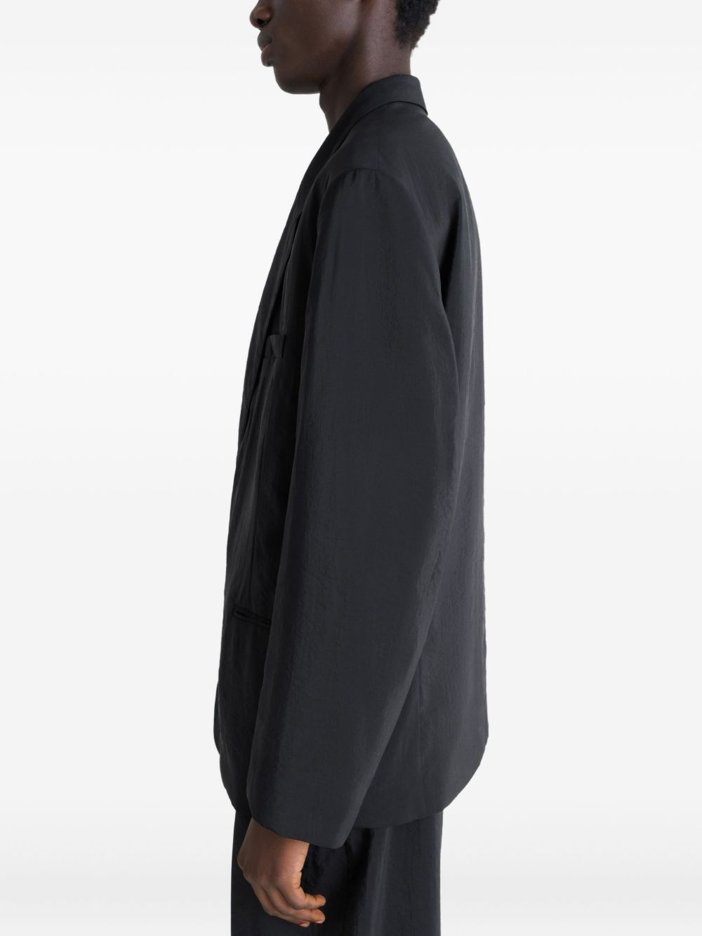 single-breasted blazer