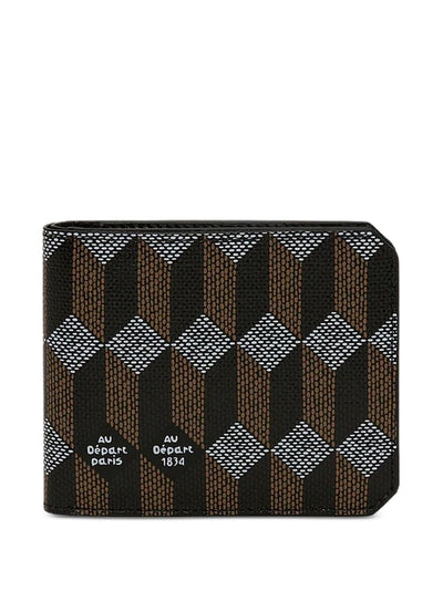 Geometric-Pattern Wallet
