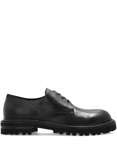 Lace-Up Chunky Derby Shoes