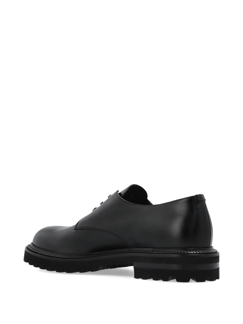 lace-up chunky derby shoes