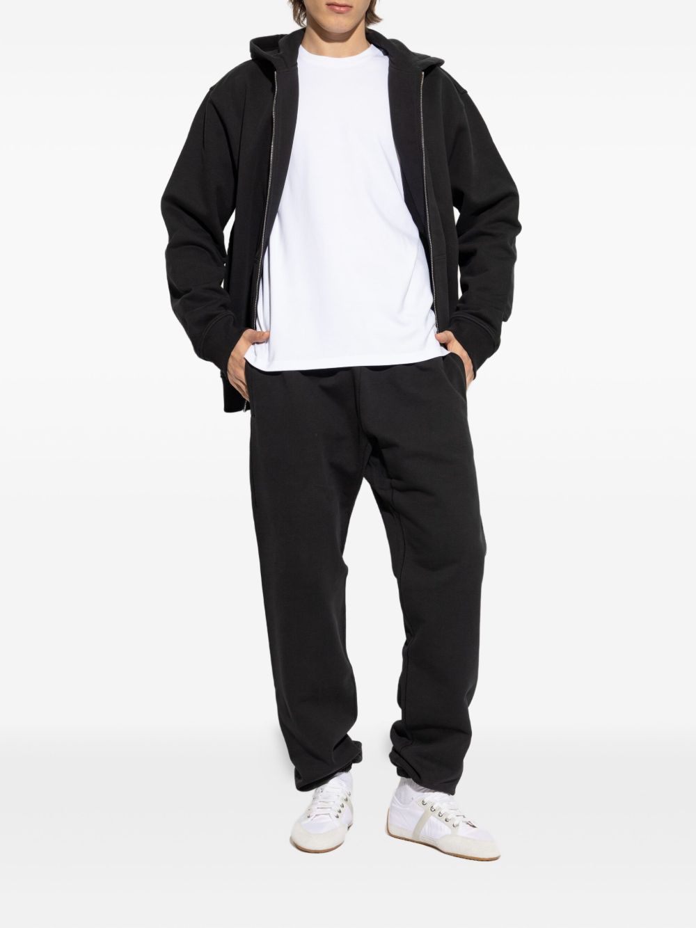 zip-up hoodie