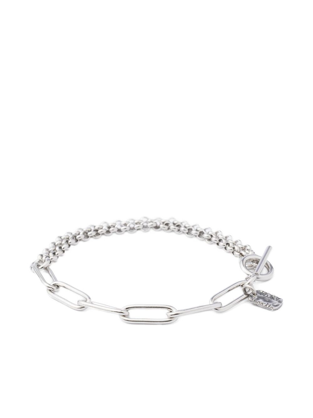 Two-chain toggle bracelet