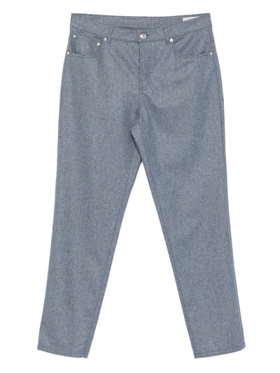 Straight-Leg Trousers