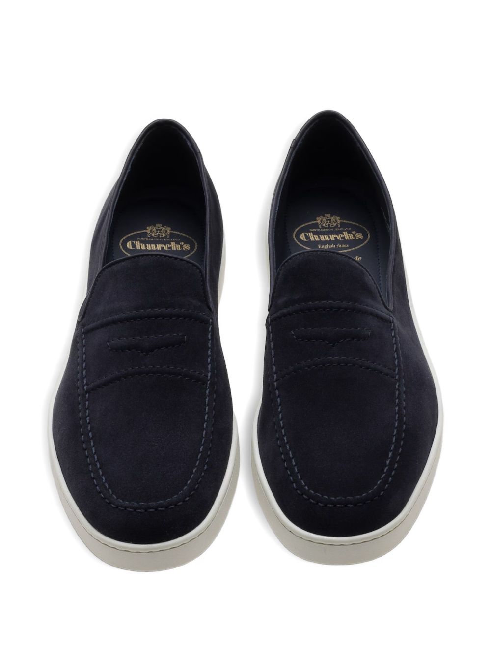 suede loafers
