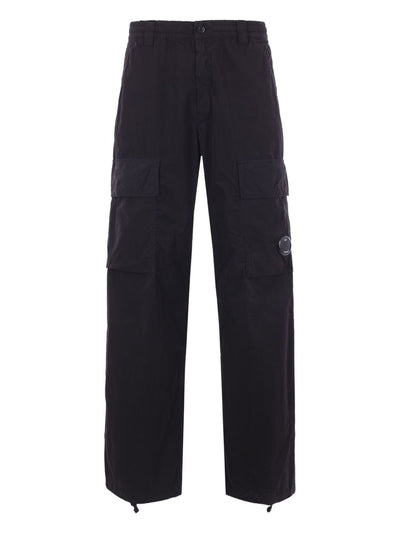 Lens-Detail Cargo Pants