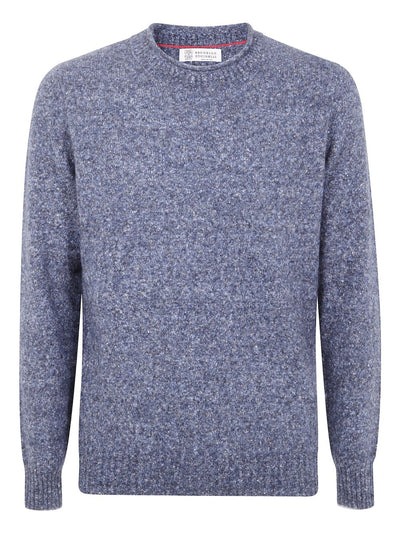 Speckled-Effect Sweater