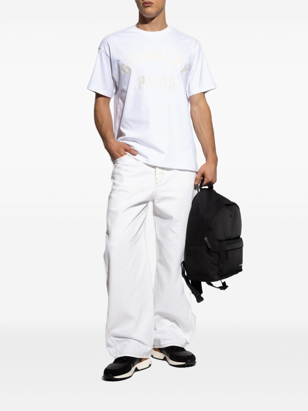 logo-print T-shirt