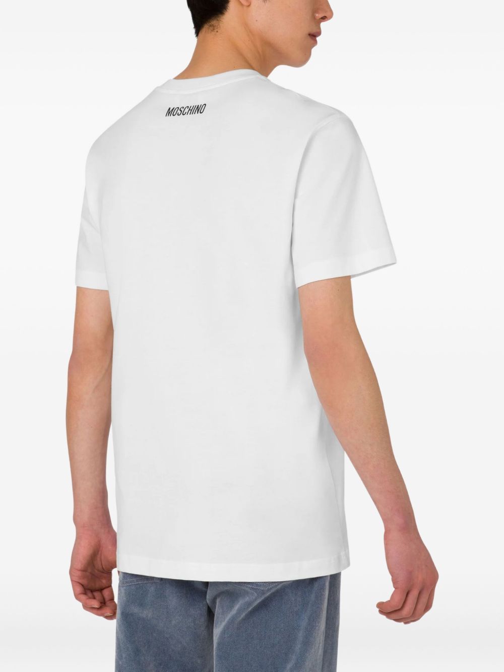 cow-print T-shirt