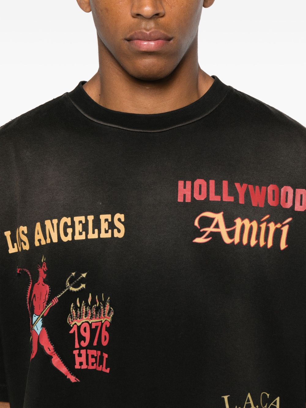 graphic-print T-shirt