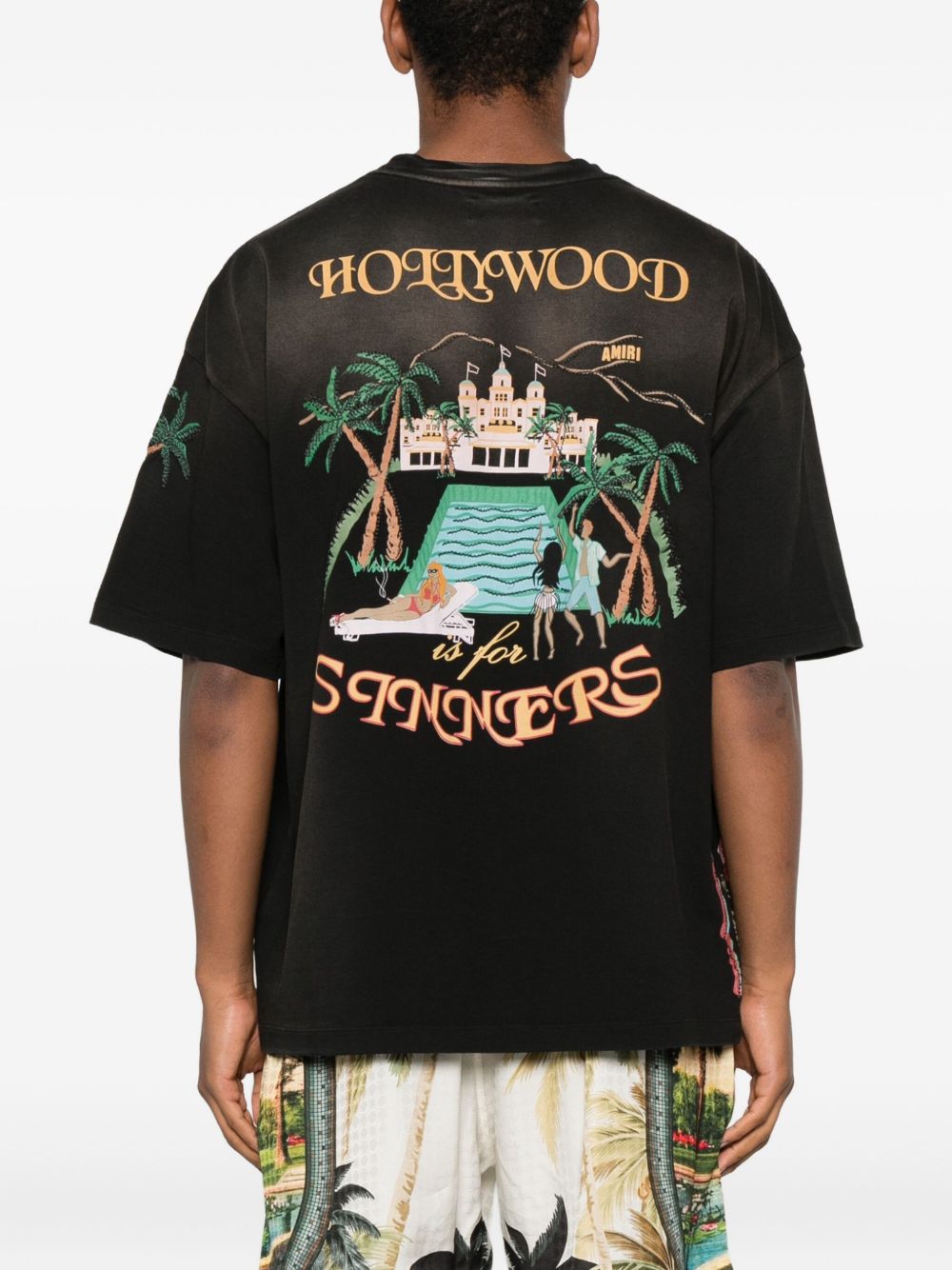 graphic-print T-shirt
