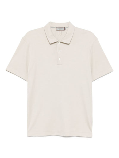 Cotton-Blended Polo Shirt