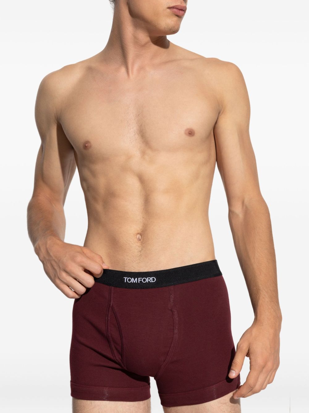 logo-waistband boxers