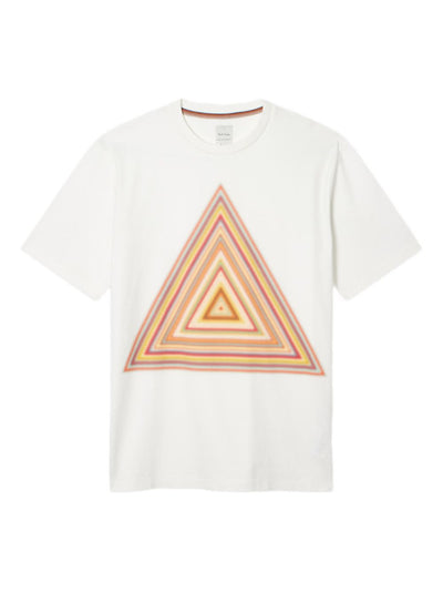 Triangle-Print T-Shirt