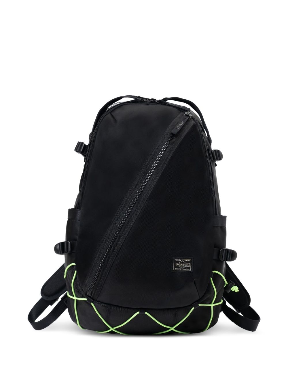 Things diagonal-zip cross-strap backpack