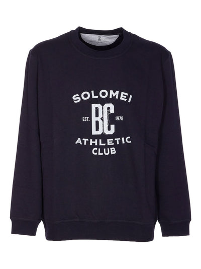 Athletic Club Crewneck Printed Sweatshirt