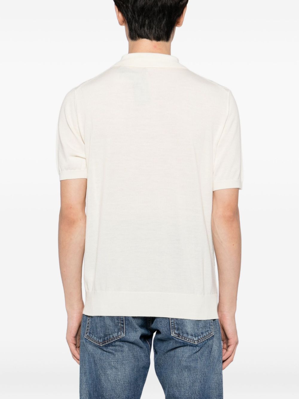wool polo shirt