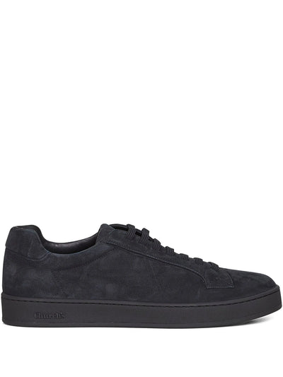 Ludlow Elasticated-Lace Round-Toe Sneakers