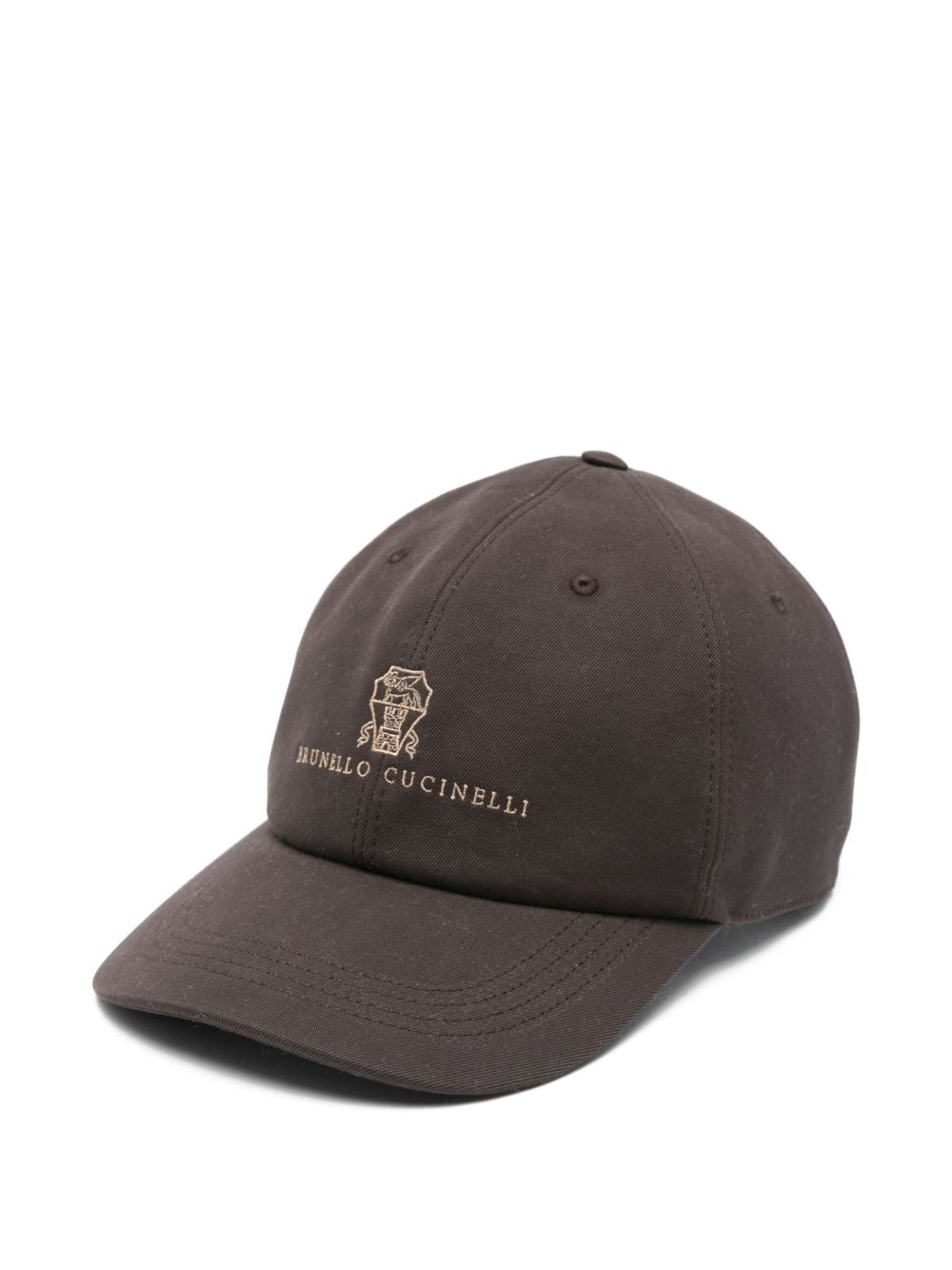 logo-embroidered cotton baseball cap