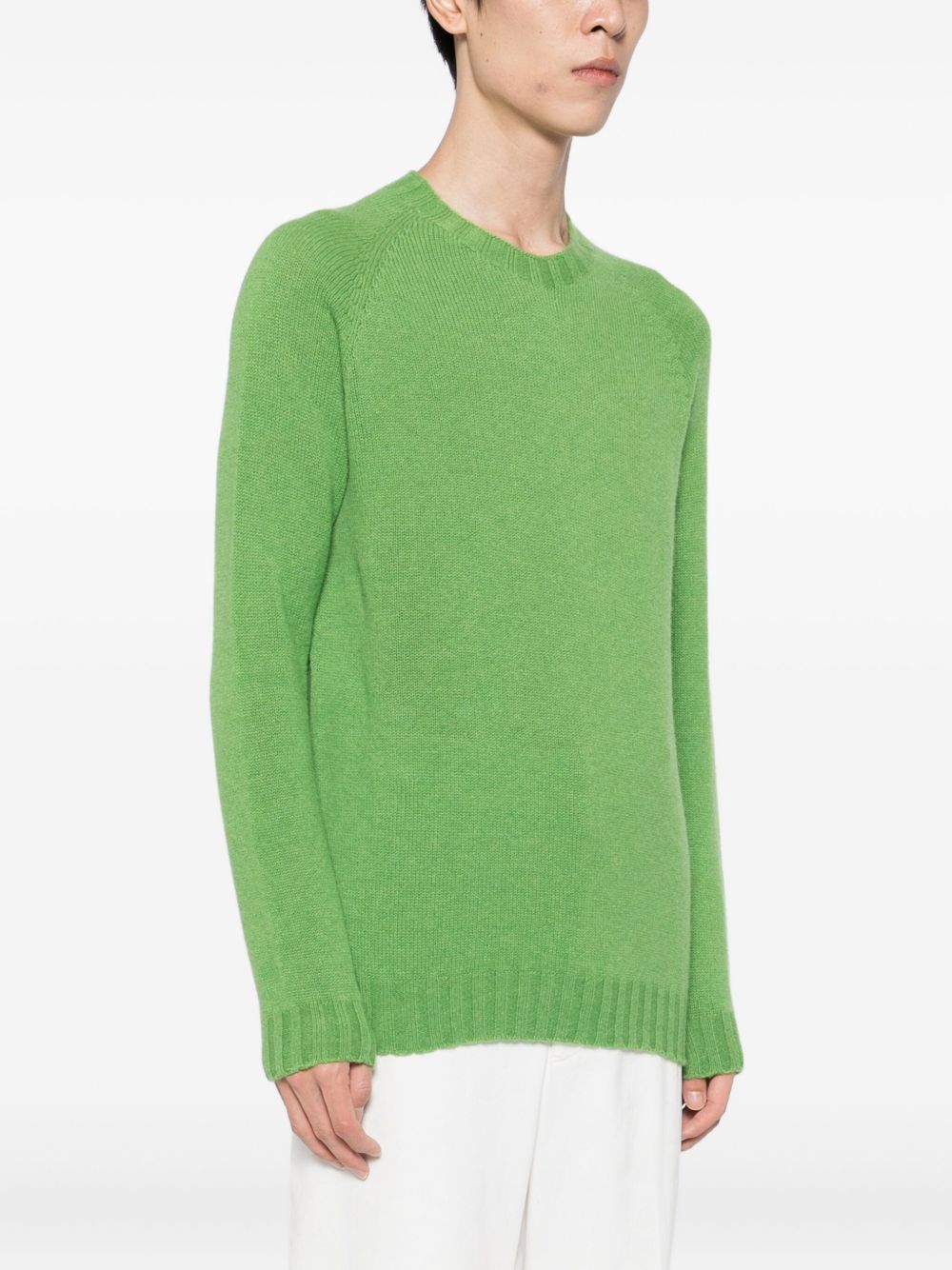 crew-neck cashmere sweater