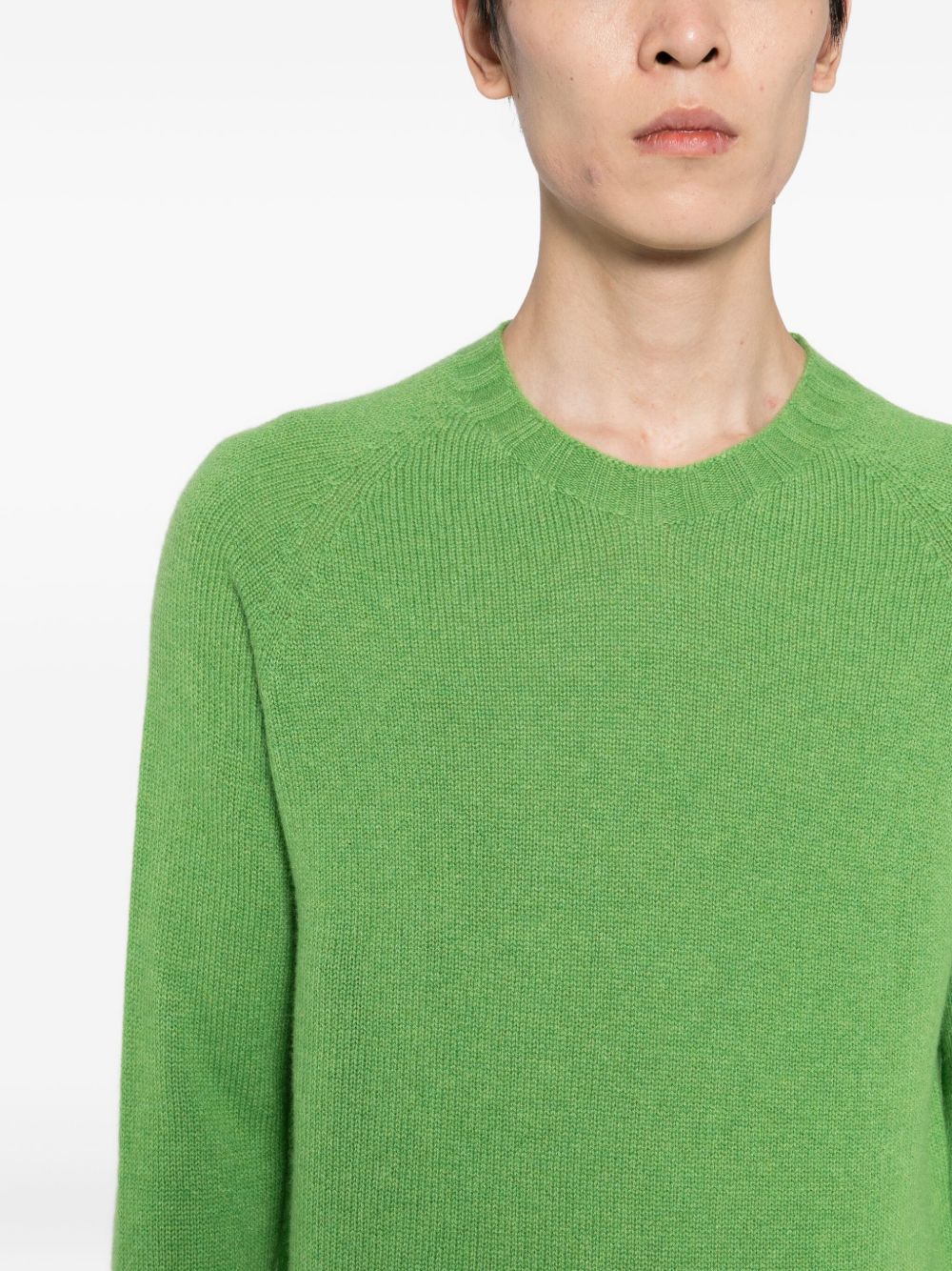 crew-neck cashmere sweater