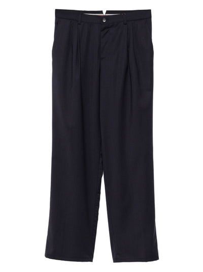Pleated Wool Trousers