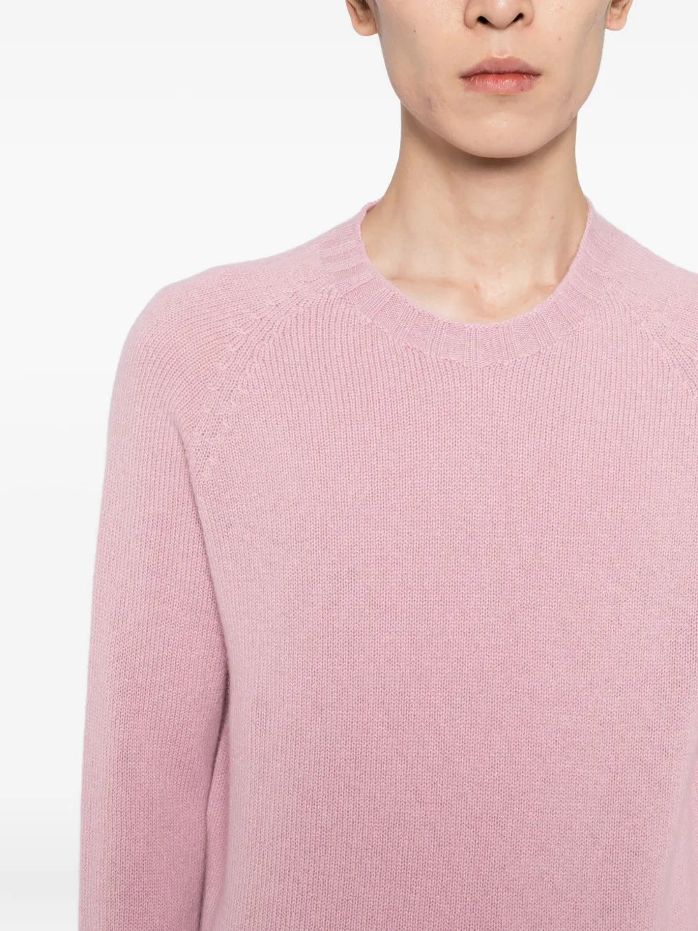 Raglan-Sleeve Cashmere Sweater