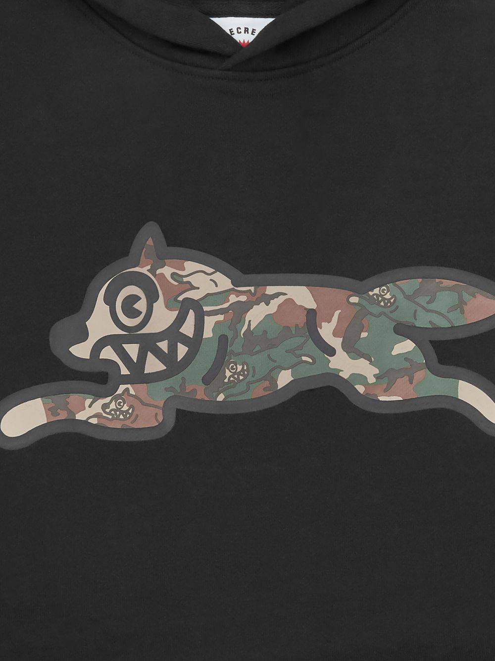 camouflage-print hoodie