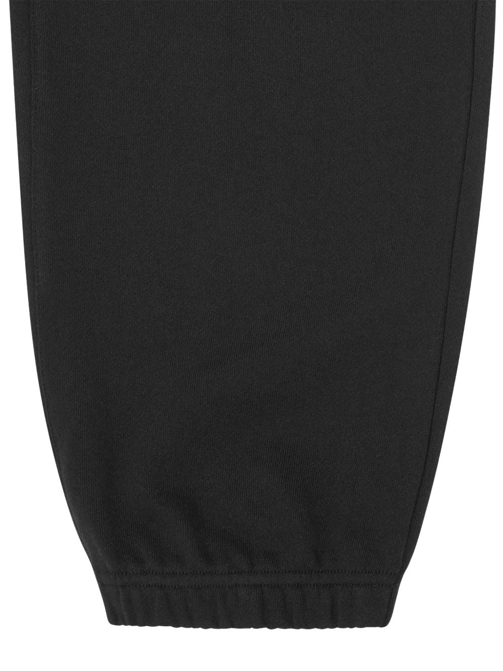 check-pattern track pants