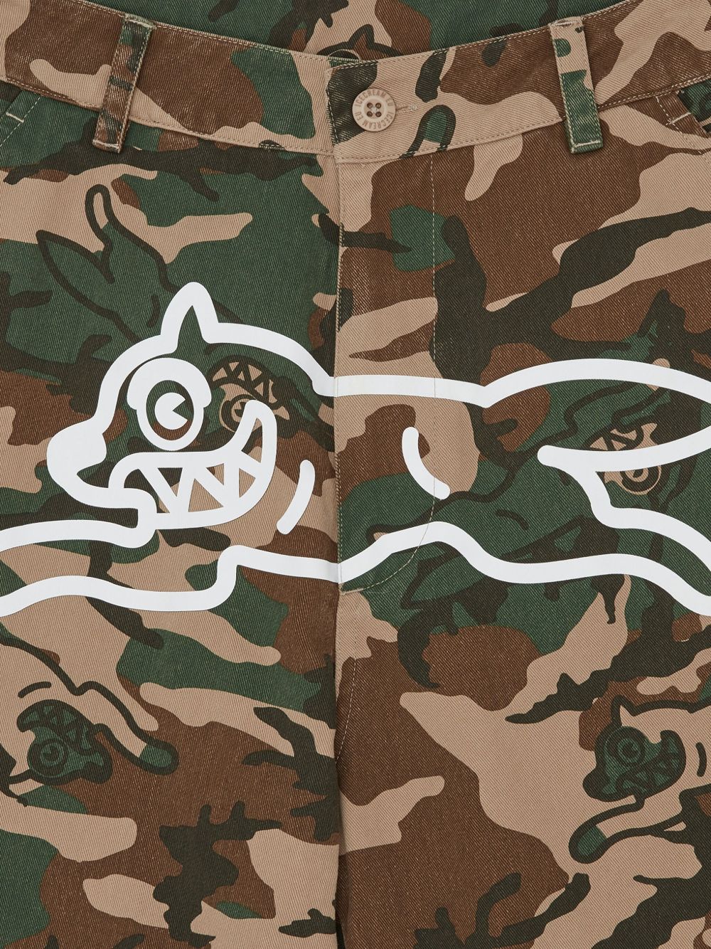 camouflage logo trousers