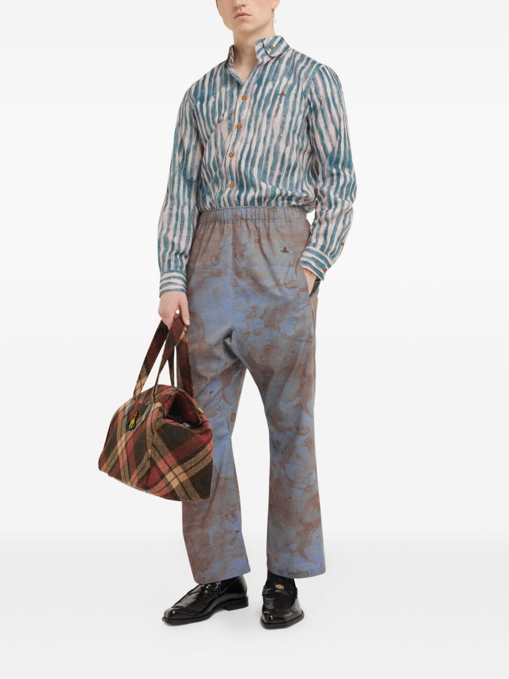 painted stripe shirt