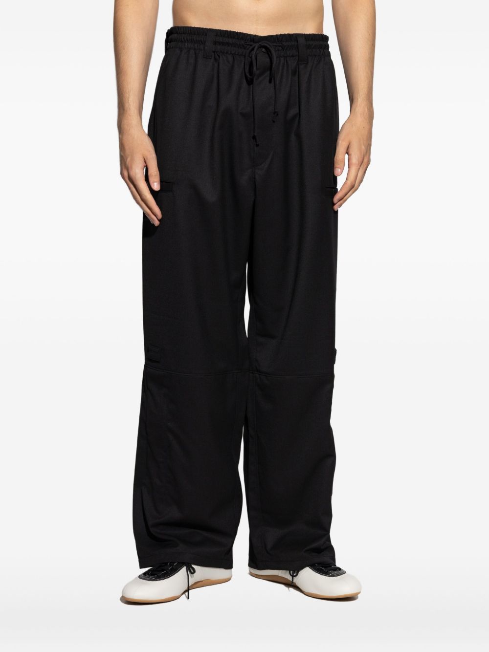drawstring pocket trousers